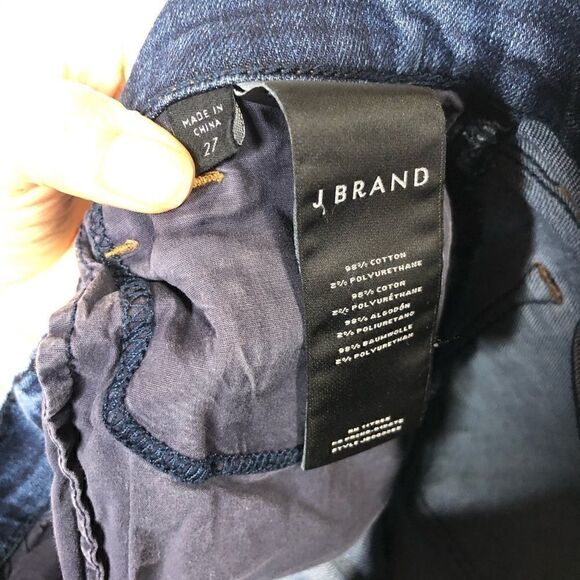 J Brand Jeans Skinny Crop Ankle Raw Hem - Picture 11 of 12